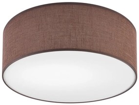 Stropné svietidlo SIRJA 1xE27/60W/230V pr. 35 cm hnedá