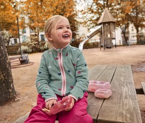 Súprava dóz na desiatu, ružová