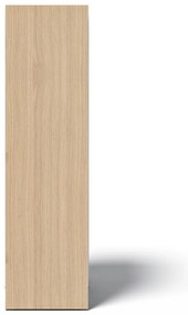 Biela knižnica v dekore duba 40x114 cm Ella - TemaHome