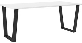 Stôl Cezar 185x67 – Biela