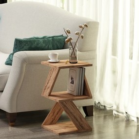 Odkladací stolík Albeni Atlantic Pine