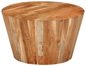 Konferenčný stolík Ø52x30 cm masívne akáciové drevo 353891