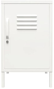 Biely kovový nočný stolík Mission District – Støraa