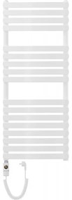 Mexen Bachus, elektrické vykurovacie teleso 1200 x 500 mm, 600 W, biela, W109-1200-500-2600-20