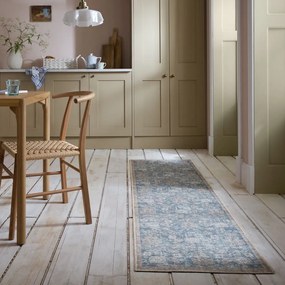 Modrý prateľný behúň 60x230 cm Orelia Global – Flair Rugs