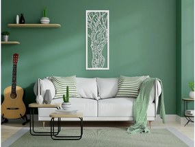 drevko Moderný umelecký obraz Žena a strom Rozmer obrazu: 44,5 x 17,5 cm, Farba dekorácie: Čierna