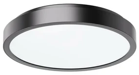 Rabalux 71252 kúpeľňové stropné LED svietidlo Samira 25 cm, čierna