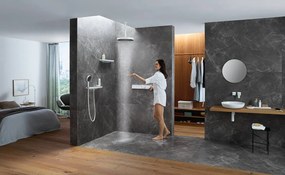 Hansgrohe Rainfinity, hlavová sprcha 360 1 jet, matná biela, HAN-26231700
