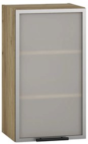 Horná skrinka sklenená Vento GV-40/72, ľavá, dub kraft