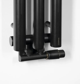 Sapho Sapho, PILON vykurovacie teleso 196x1800mm, so 3 háčikmi, čierna matná, IZ128T