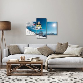 Obraz - Snowboardista (90x60 cm)