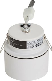 Moderné zapustené bodové svietidlo biele GU10 50mm - Echo