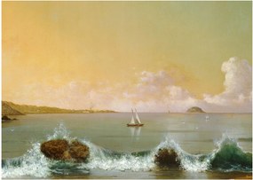 Obraz - Martin Johnson Heade, Rio de Janeiro Bay, reprodukcia (70x50 cm)