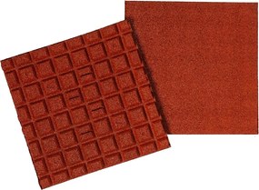 Gumová dlaždica ASLON 40 x 40 cm, červená