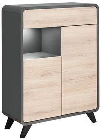 Skrinka Raydon 20 ANRV RD WSN (antracit + dub kronberg). Akcia -20%. Vlastná spoľahlivá doprava až k Vám domov. 1024052