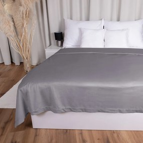 Biante Zamatový prehoz na posteľ Velvet Prémium SVP-013 Sivý Na mieru