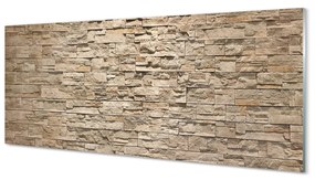 Obraz plexi Tehlová múr kamenná 120x60 cm
