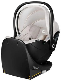 Lionelo - Otočná autosedačka s základňou MOXIE SET i-Size 40-87 cm pieskovo-béžová