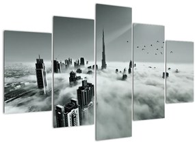 Obraz - Mrakodrapy v Dubai (150x105 cm)