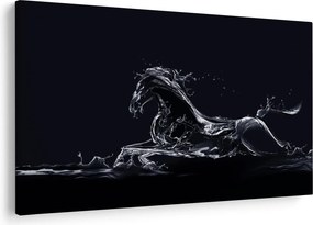 Obraz - Kôň a voda (90x60 cm)