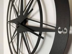 Kovové nástenné hodiny Compass 50 cm
