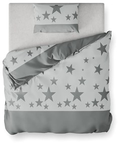 Obliečky z mikrovlákna STAR DUST biele Rozmer obliečky: 80 x 80 cm | 135 x 200 cm