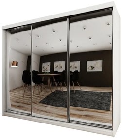 Skriňa Top 21 250 Biely