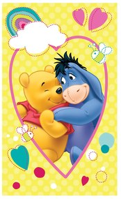 DETSKÝ FROTÉ UTERÁK WINNIE THE POOH 30X50 CM VZOROVANÝ