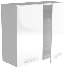 VENTO GC-80/72 top cabinet with drainer, color: white