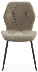 Kaki jedálenské stoličky v súprave 4 ks Luna – Marckeric