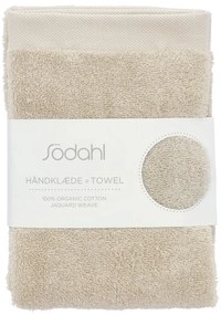 Béžový froté bavlnený uterák 50x100 cm Comfort – Södahl