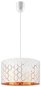 Luster na lanku ULLE 1xE27/15W/230V biela