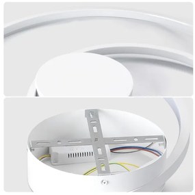 Brilagi - stmievateľné stropné svietidlo TWISTER LED/48W/230V priemer 50 cm biele + DO