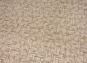 Koberce Breno Metrážny koberec DOBRO 65, šíře role 400 cm, béžová, viacfarebná