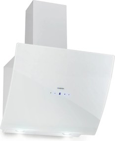 Klarstein Annabelle 60, digestor, 60 cm, nástenný, 595 m³/h, dotykový panel, sklo, biely
