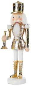 VIANOČNÁ FIGÚRKA NUTCRACKER 25CM ZLATÁ