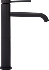 Rea Clif, vysoká umývadlová batéria h-295, čierna matná, REA-B5325