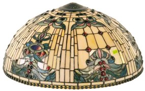 Luxus tienidlo na lampu vitráž HOMAM Ø50