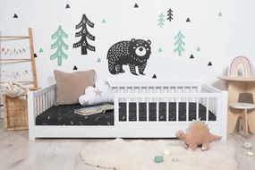 Detská posteľ Ourbaby Montessori biela 160x70 cm