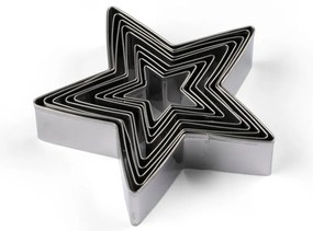 Vykrajovače s vianočným motívom v súprave 9 ks Star – Blomsterbergs