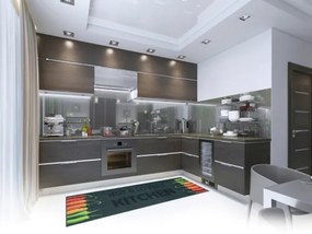 Koberce Breno Kusový koberec CASA 201/graphite, viacfarebná,60 x 180 cm