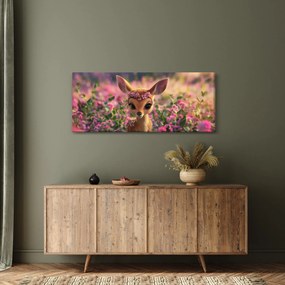 Obraz - Roztomilá srnčeka (120x50 cm)