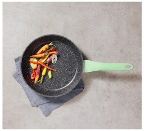 Silvercrest®  Hliníková panvica, Ø 24 cm, mentolová + Hliníková panvica, Ø 28 cm, mentolová  (800011903)