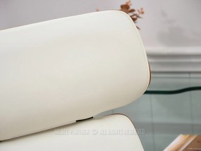 Kancelárske kreslo Lendirnard (krémová). Akcia -23%. Vlastná spoľahlivá doprava až k Vám domov. 1136346