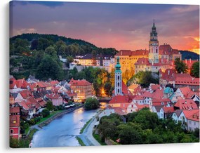 Obraz - Český Krumlov (70x50 cm)