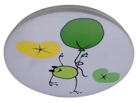 Rabalux 71069 - LED Detské stropné svietidlo FROGGO LED/24W/230V 3000K