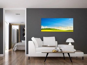 Obraz - Jarné nebo (120x50 cm)