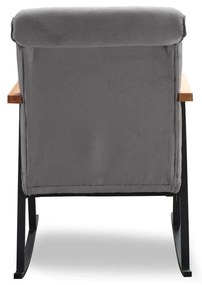 Sivé kreslo Yoka – Artie