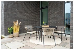Okrúhly záhradný jedálenský stôl ø 120 cm Atlanta – House Nordic