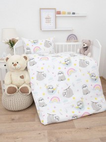 Bavlnené obliečky Renforcé do postieľky - Leňochod